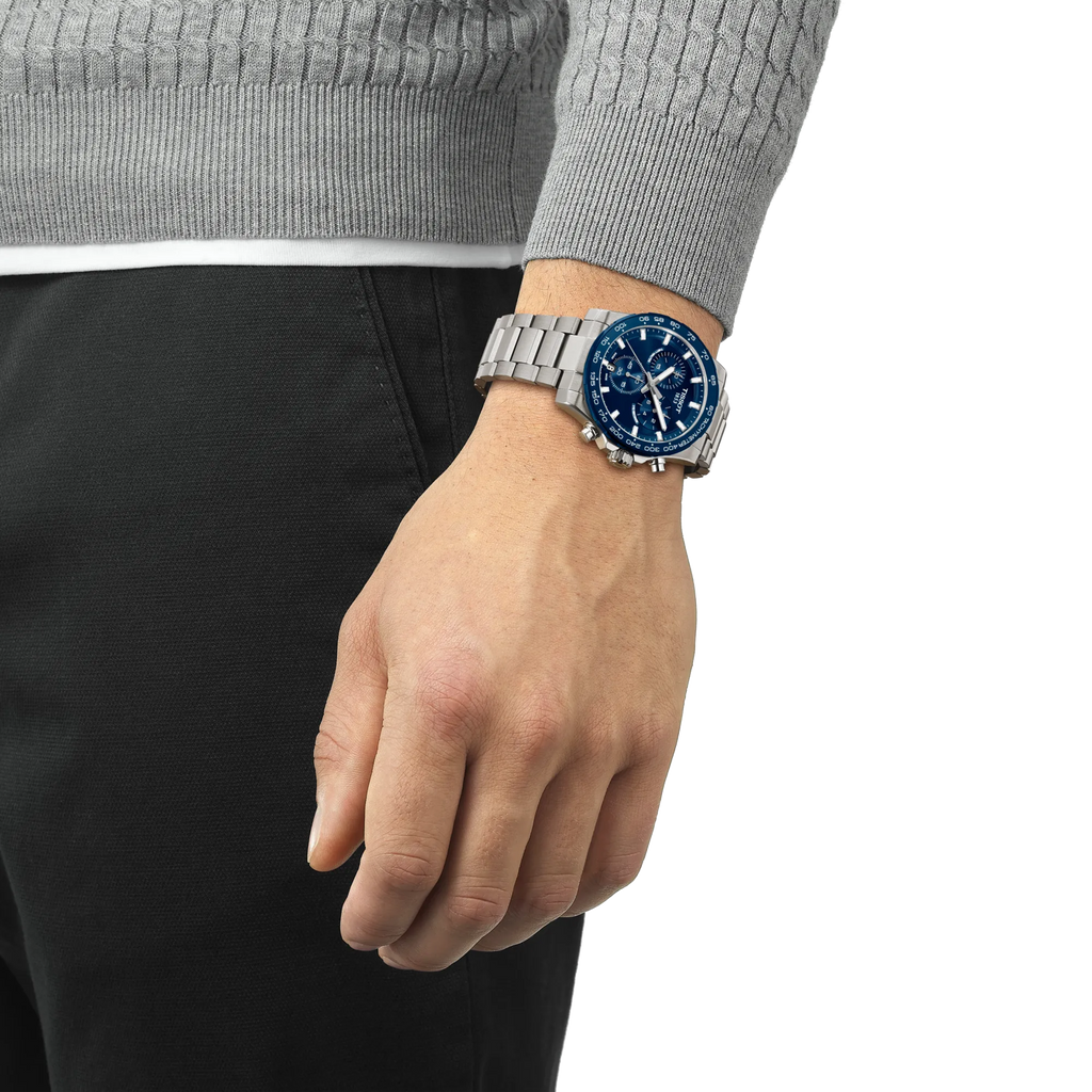 Supersport Chrono - Tissot - Roestvrij Staal - T1254171104100
