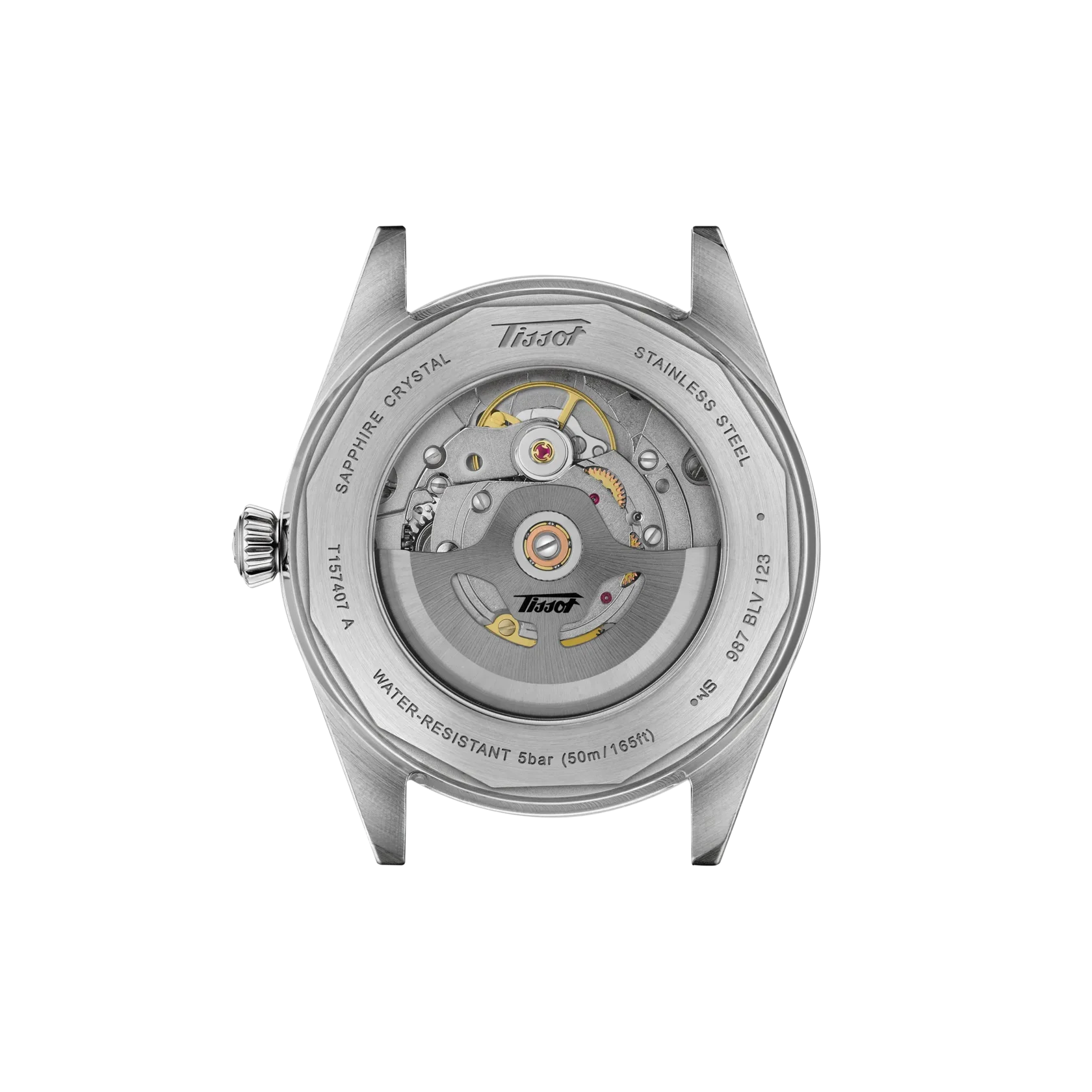 Visodate 39mm - Tissot - Roestvrij Staal - T1574071104100
