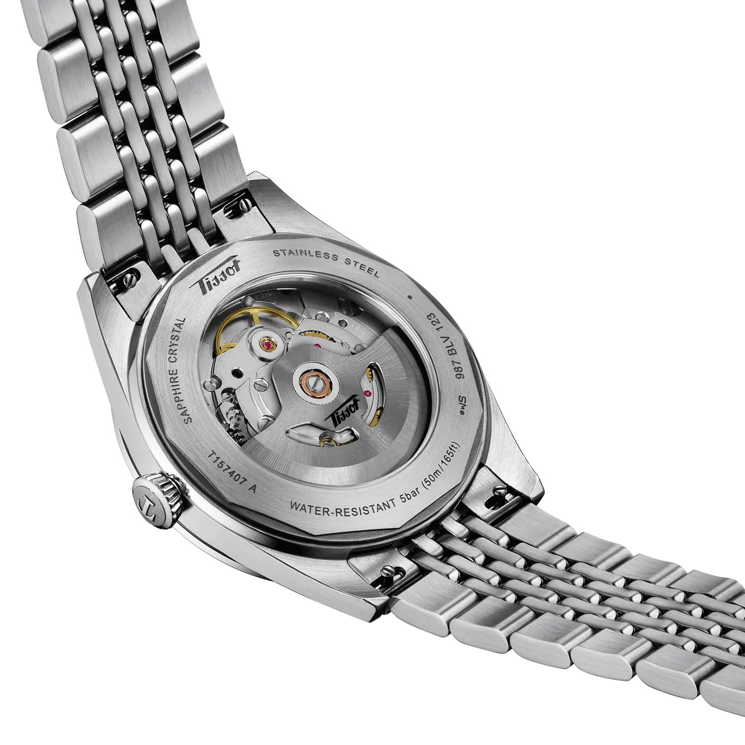 Visodate 39mm - Tissot - Roestvrij Staal - T1574071104100