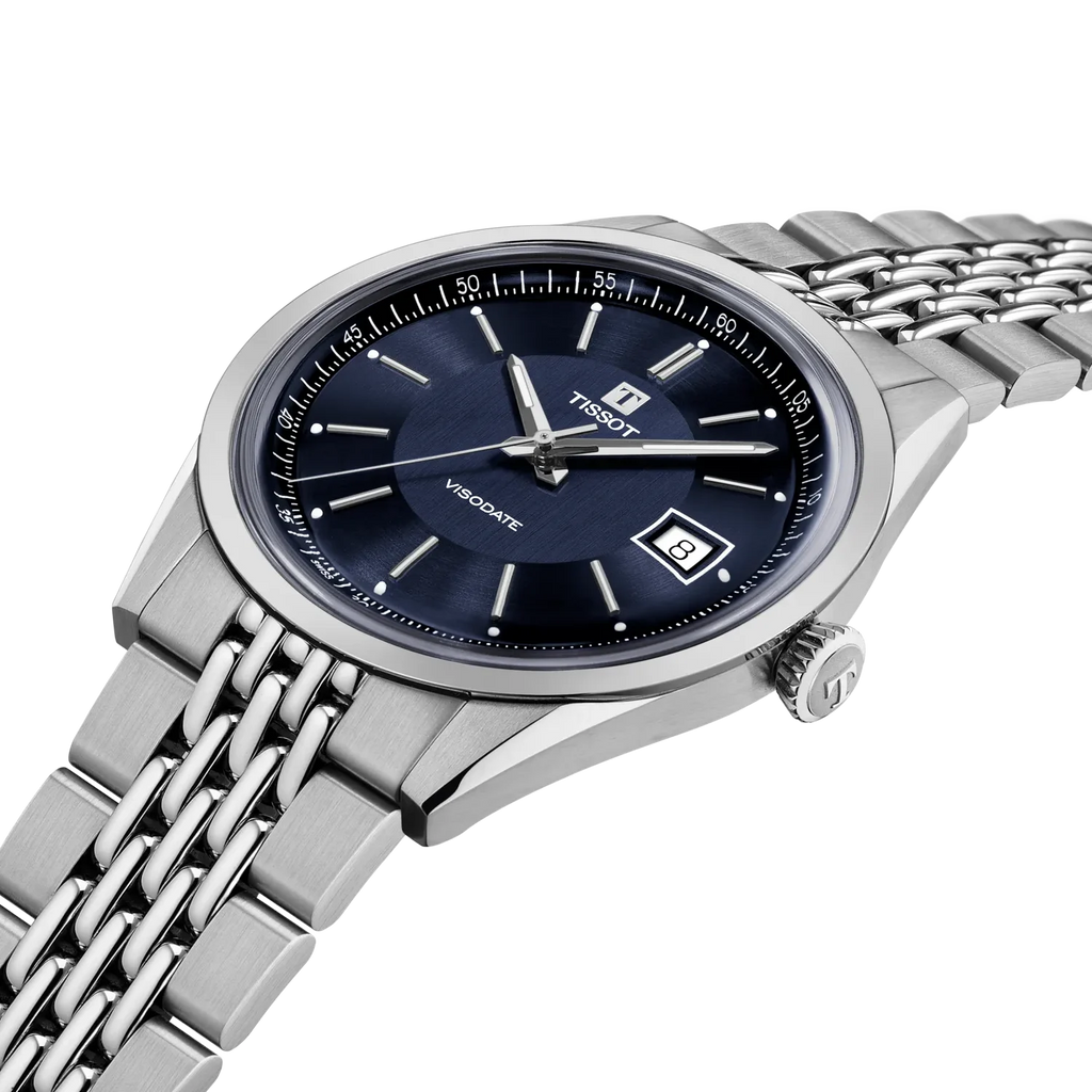 Visodate 39mm - Tissot - Roestvrij Staal - T1574071104100