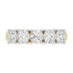 Geelgouden ring - 2 ct diamant - Hutjens Lab Grown