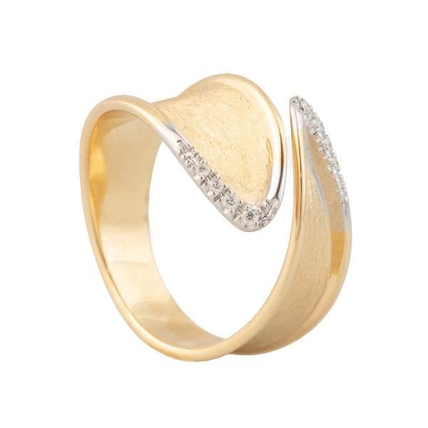 Lunaria Twist Diamond - Marco Bicego - 18k Geelgoud