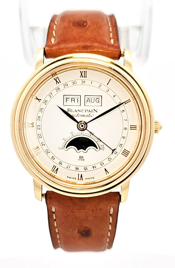 SOLD Blancpain Villeret Moonphase - Horloge