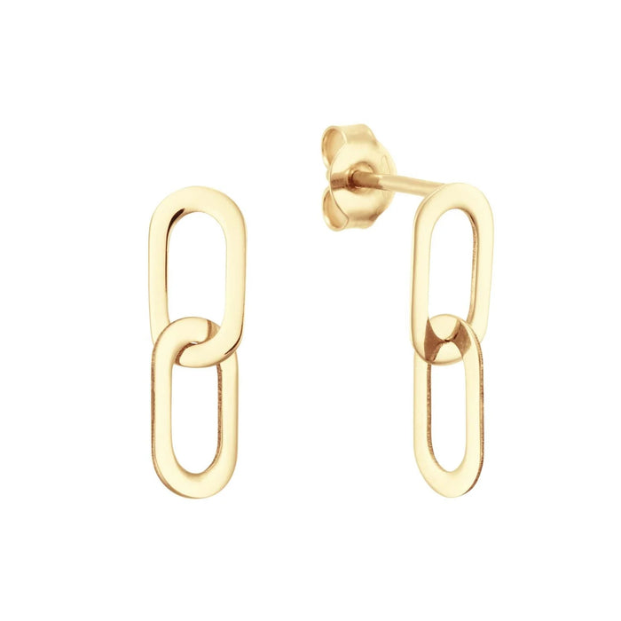 Cannaregio Studs - Jackie - 14k Geelgoud