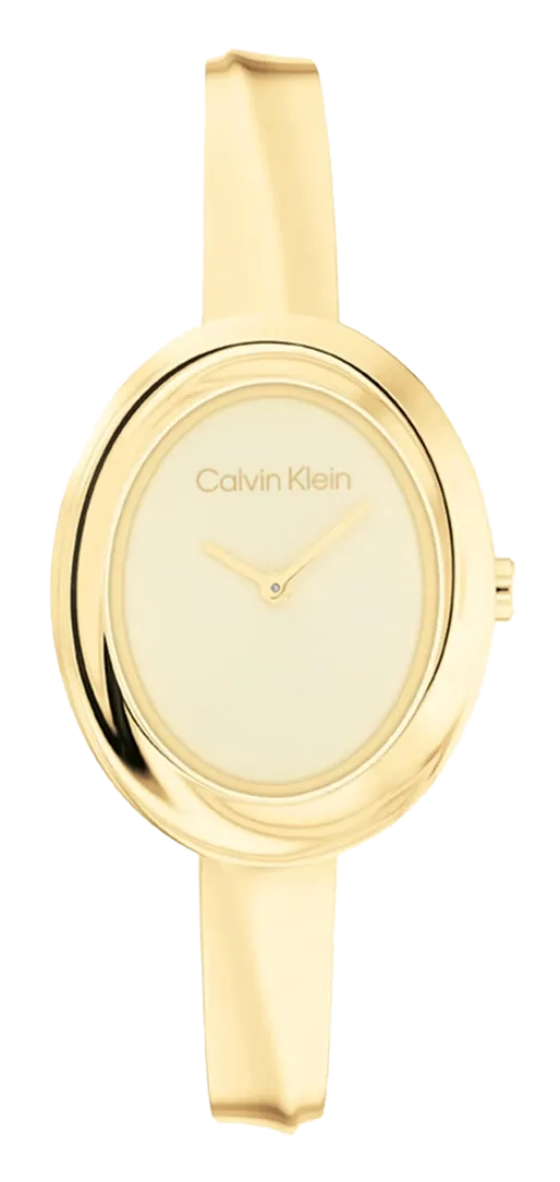 Twisted Bezel - Calvin Klein - Roestvrij Staal - CK25100056
