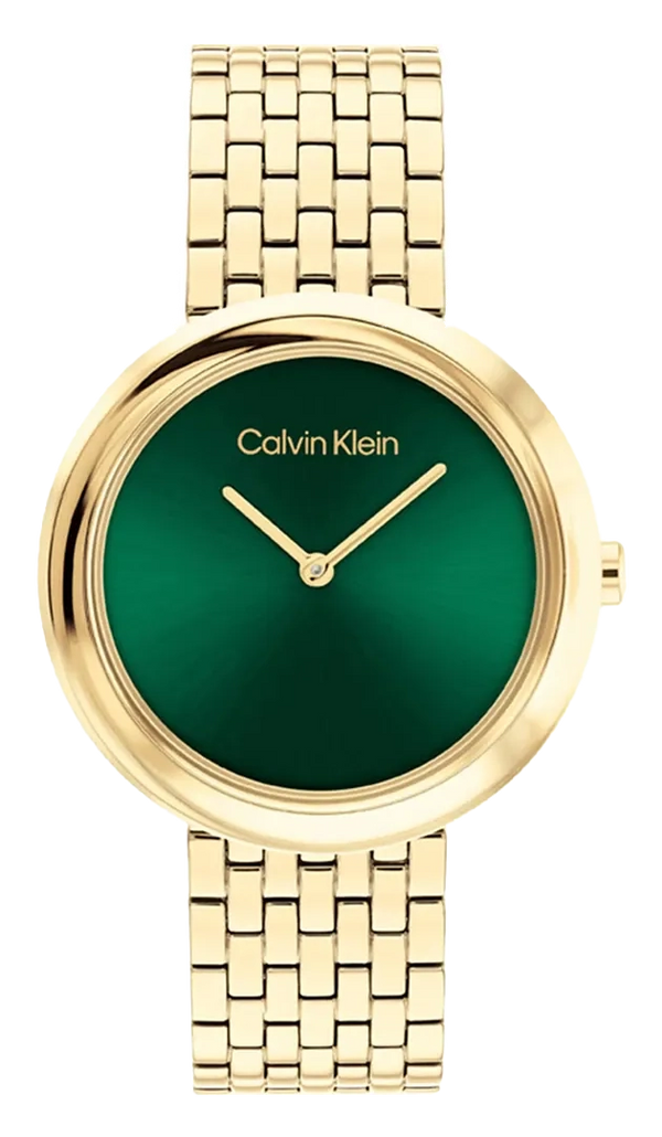 Twisted Bezel - Calvin Klein - Roestvrij Staal - CK25100066