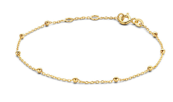 Dotted Bracelet - Jackie - 14k Geelgoud