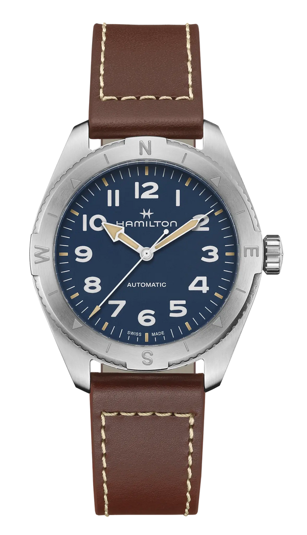 Khaki Field Expedition Auto - Hamilton - Roestvrij Staal - H70315540