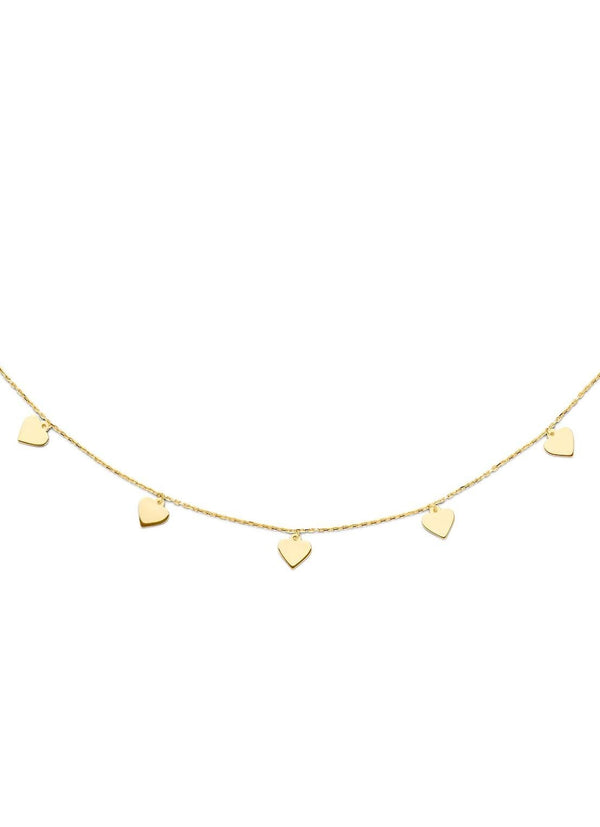 Hearts - Jackie - 14k Geelgoud