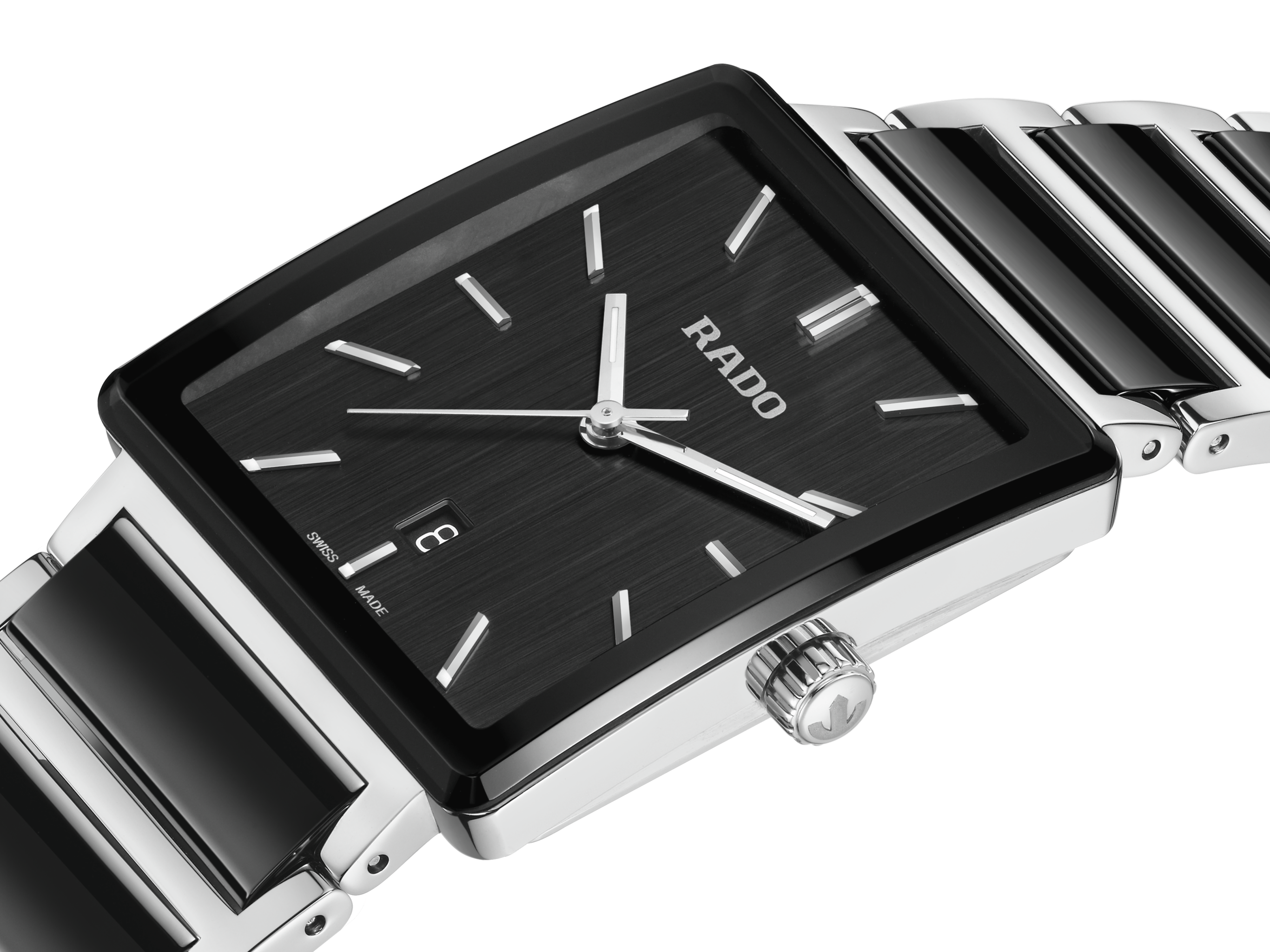 Integral Black Dial Ceramic - Rado - Roestvrij Staal - R20255162