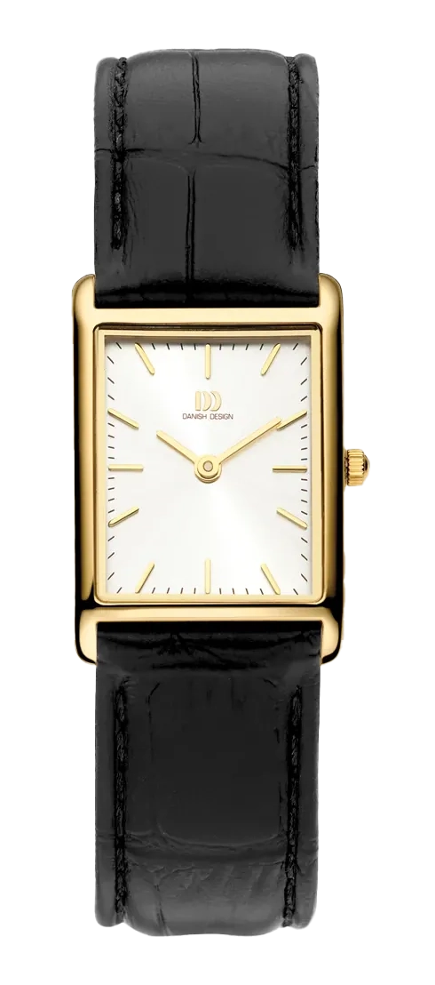 Marie Petite Leather Gold - Danish Design - Roestvrij Staal - IV15Q1298
