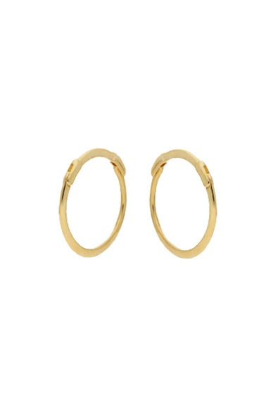 Mini Plain Hoops