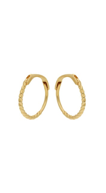 Mini Twist Hoops