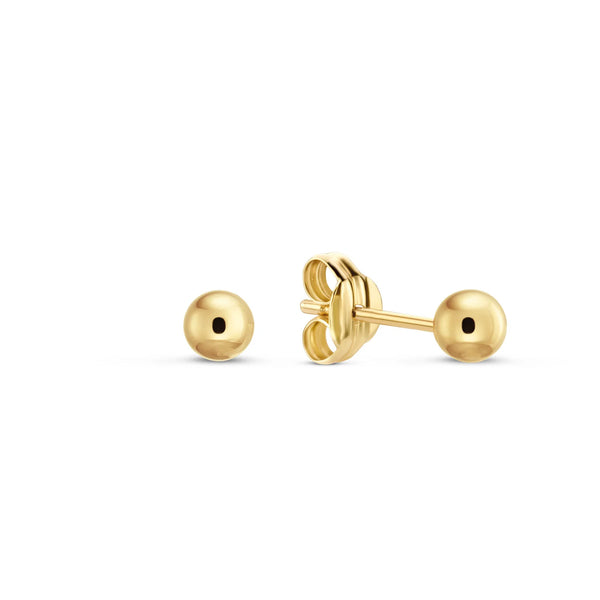 Ball Studs - Jackie - 14k Geelgoud