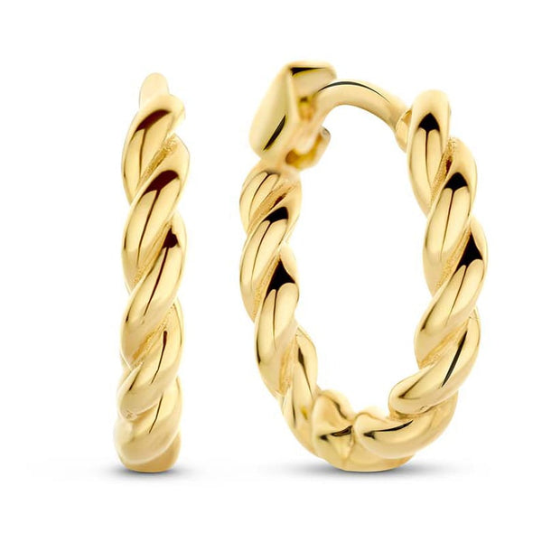Litoral Hoops - Jackie - 14k Geelgoud