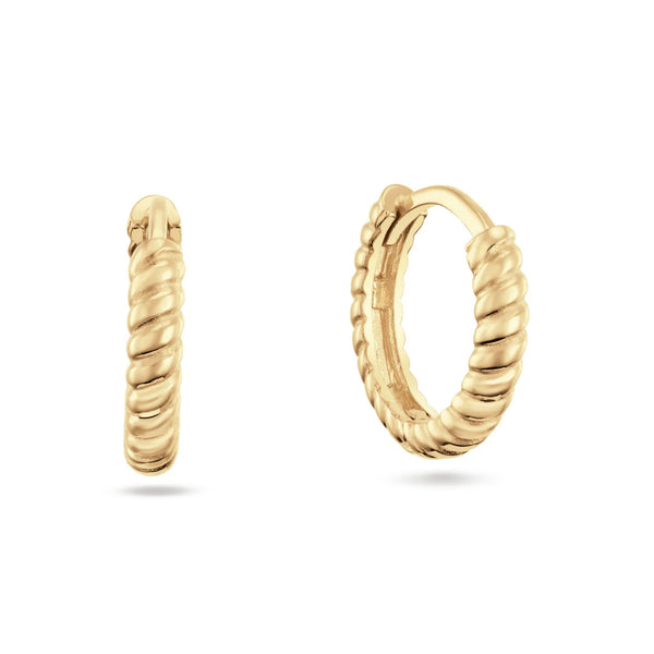 Oorringen - Cap Ferrat Hoops - Jackie - 14k Geelgoud