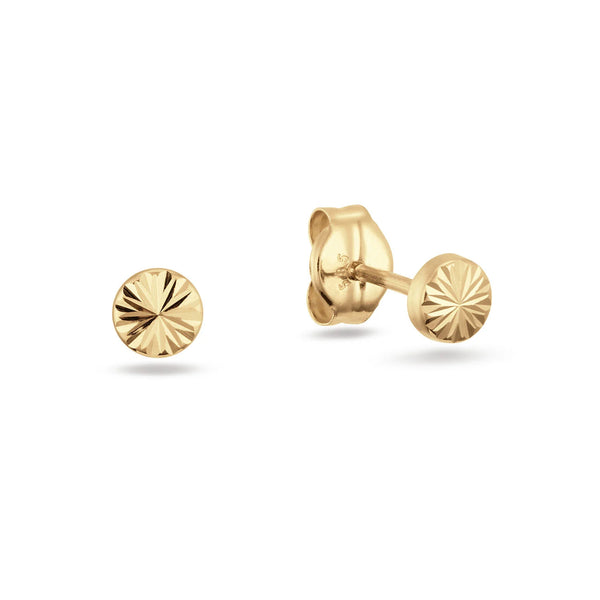 Soleil Studs - Jackie - 14k Geelgoud