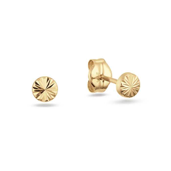 Soleil Studs - Jackie - 14k Geelgoud