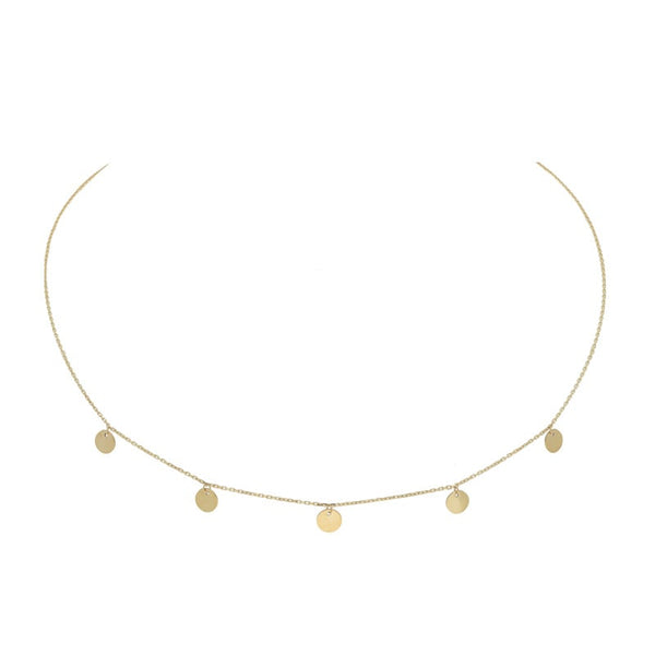 Disc - Jackie - 14k Geelgoud