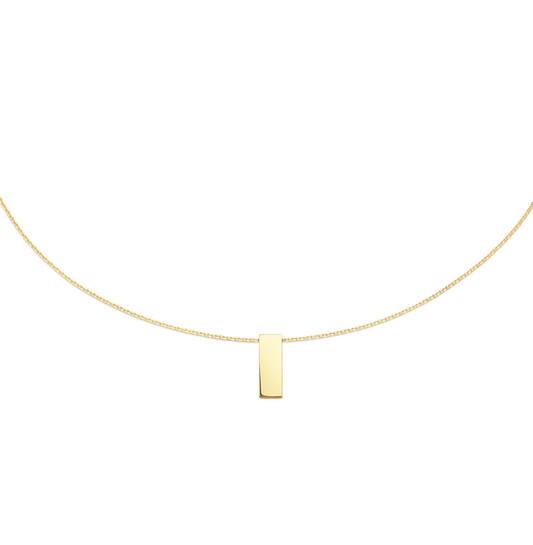 Engraving Bar ketting