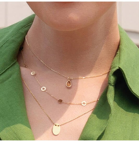 Amstel Citrine ketting