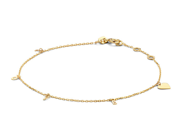 Love - Jackie - 14k Geelgoud