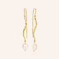 [M1655-3S4-H01] Marilyn Earrings (Yellow Gold Plated)