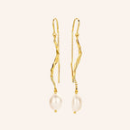 [M1655-3S4-H01] Marilyn Earrings (Yellow Gold Plated)