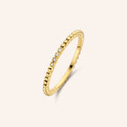 [M1764-3S5-S48] Wonder Ring (Yellow Gold Plated, 48)