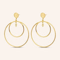 [M2022-3S4-P01] Bella Vita Earrings (Yellow Gold Plated)