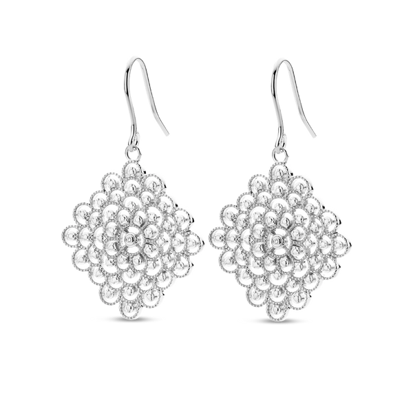 Zilveren oorhangers - Blessed Earrings - Diamanti Per Tutti - Sterling Zilver 925