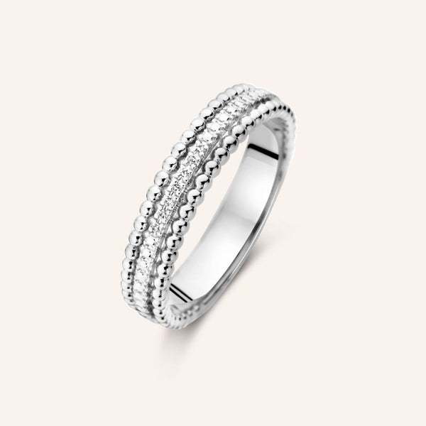 Zilveren ring - Dotty Ring - Diamanti Per Tutti - Sterling Zilver 925