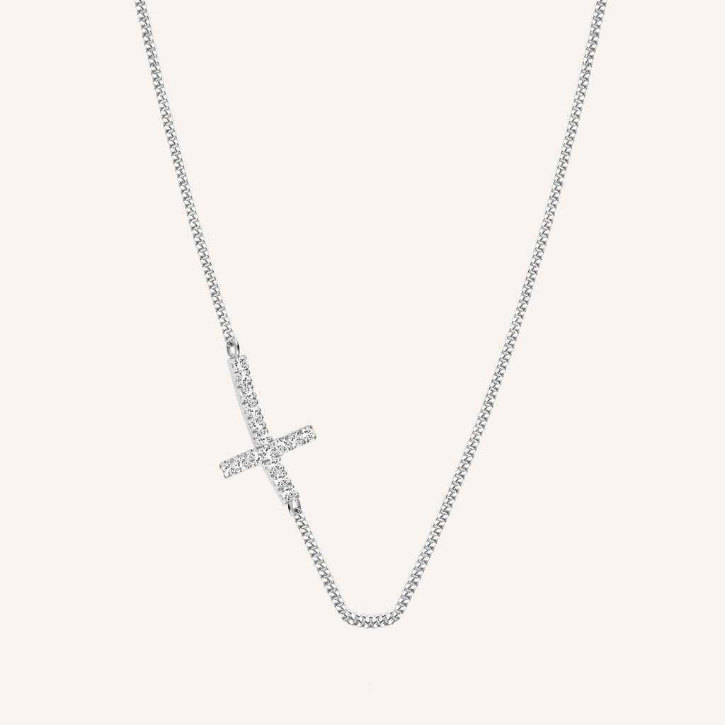 [M582-3S3-S38S40S42] Faith Necklace (Yellow Gold Plated) (1)