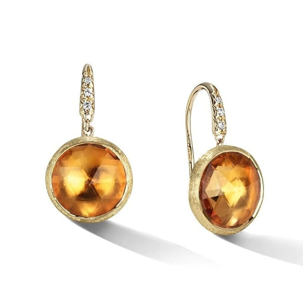 Jaipur -  Citrien Diamant - Marco Bicego - 18k Geelgoud