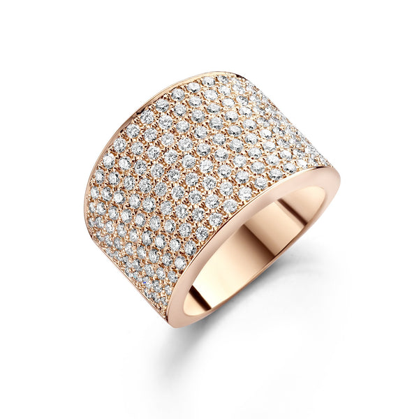 Bari met Diamant - Antonellis - 18k Roségoud