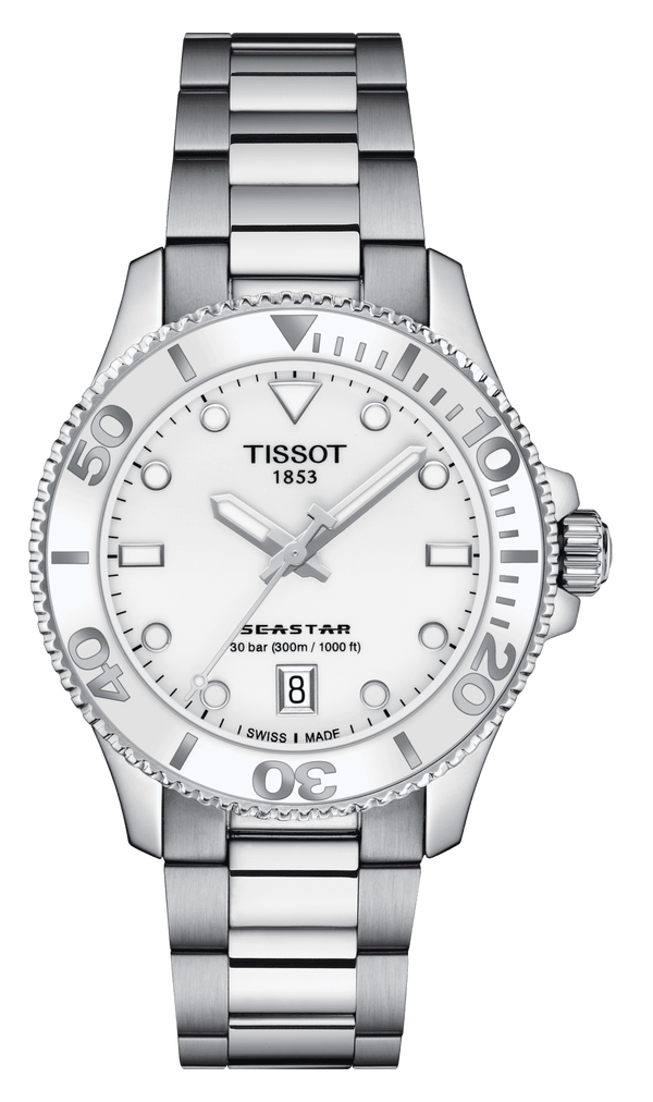 Seastar 1000 - Tissot - Roestvrij Staal - T1202101101100