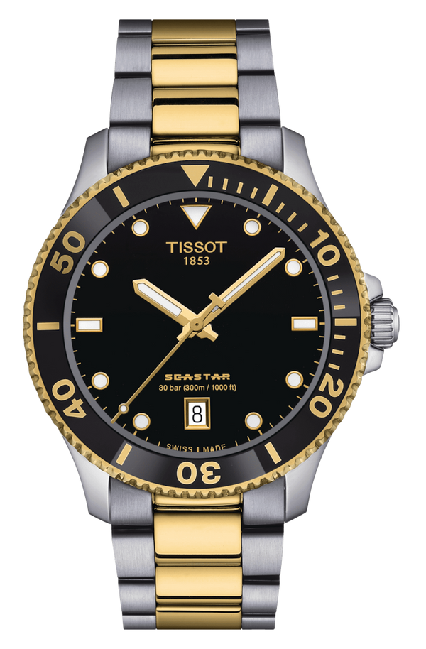Seastar 1000 - Tissot - Roestvrij Staal - T1204102205100