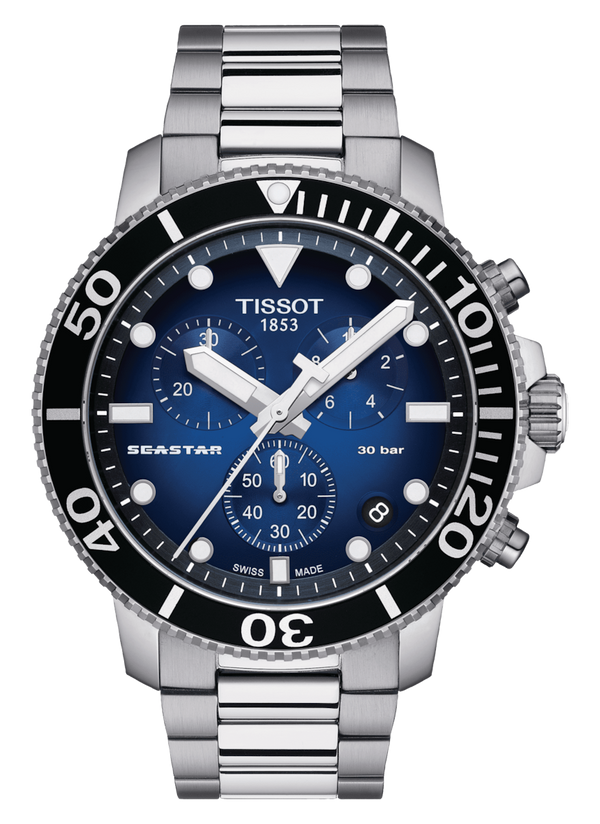 Seastar 1000 - Tissot - Roestvrij Staal - T1204171104101