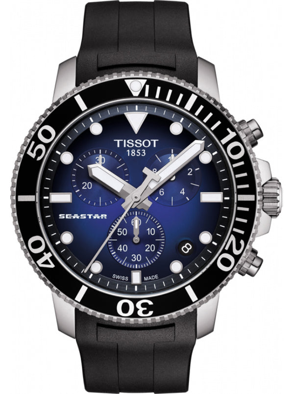 Seastar 1000 - Tissot - Roestvrij Staal - T1204171704100