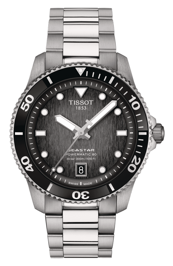 Seastar 1000 - Tissot - Roestvrij Staal - T1208071105100