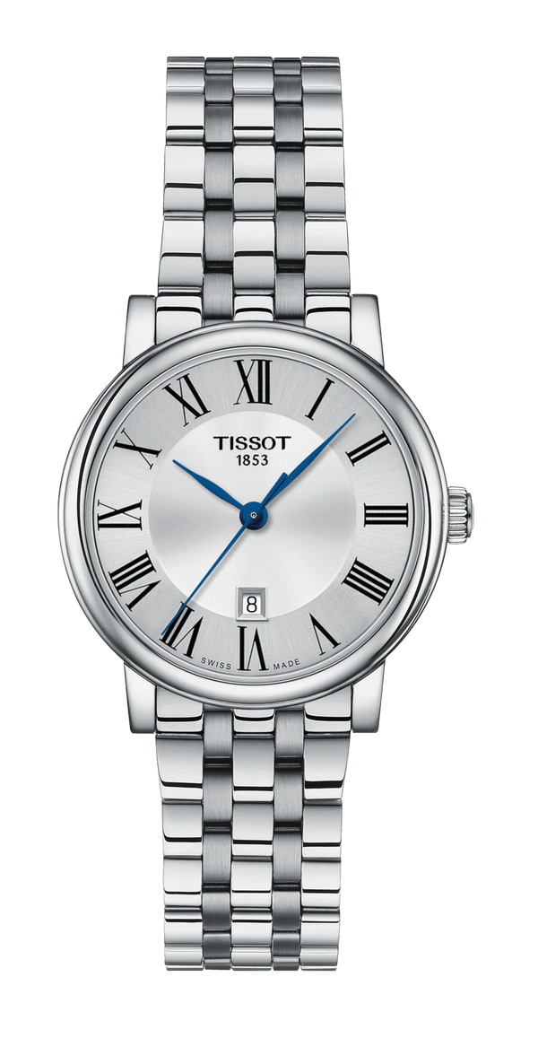 Carson Premium Lady - Tissot - Roestvrij Staal - T1222101103300