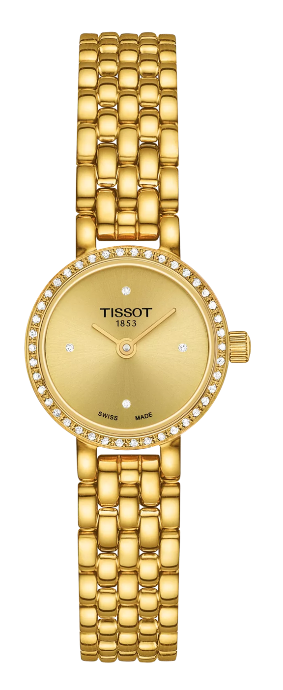 Tissot - Horloge Dames Lovely Round - Tissot - Roestvrij Staal - T1400096302600