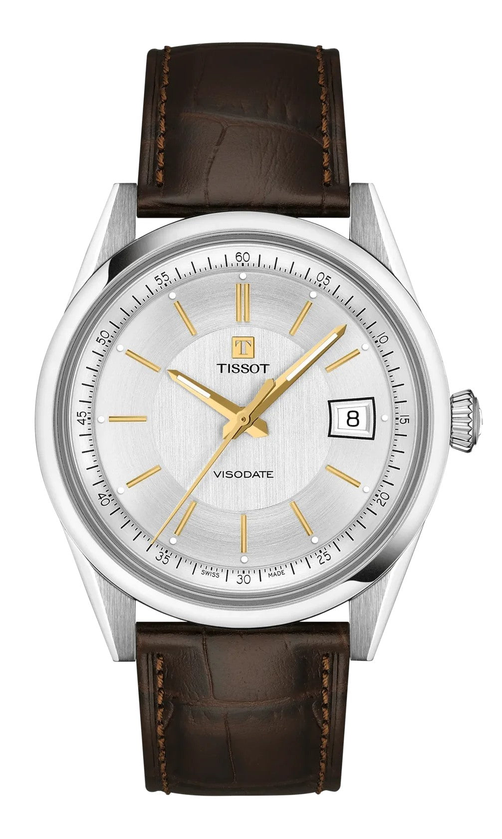 Visodate 39mm - Tissot - Roestvrij Staal - T1574071603100