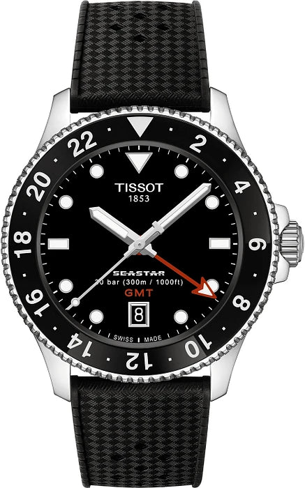 Seastar GMT - Tissot - Roestvrij Staal - T1208521705100