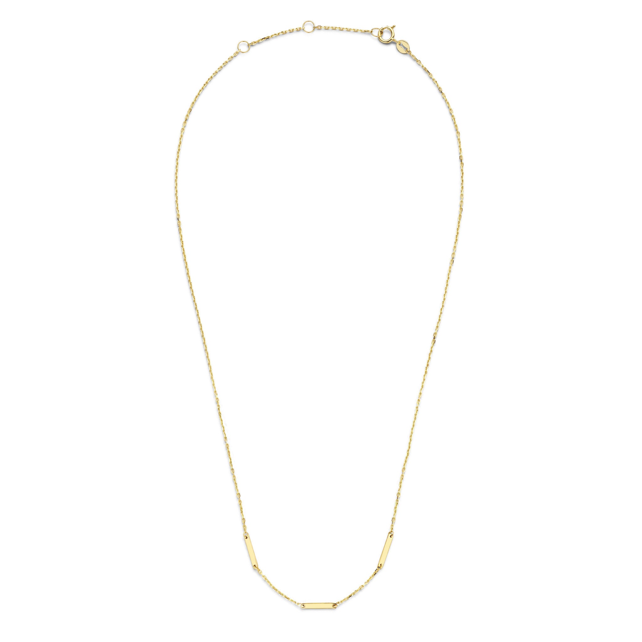 Triple Bar Necklace