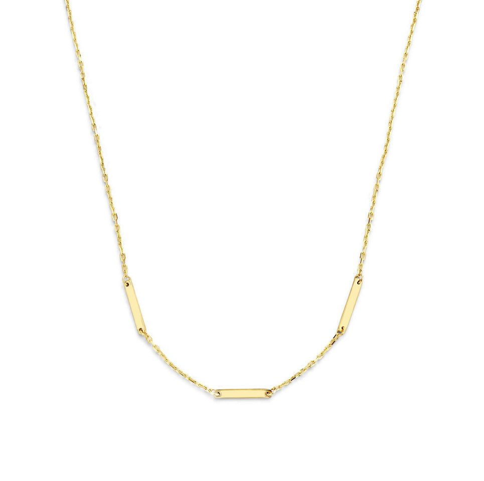 Triple Bar Necklace