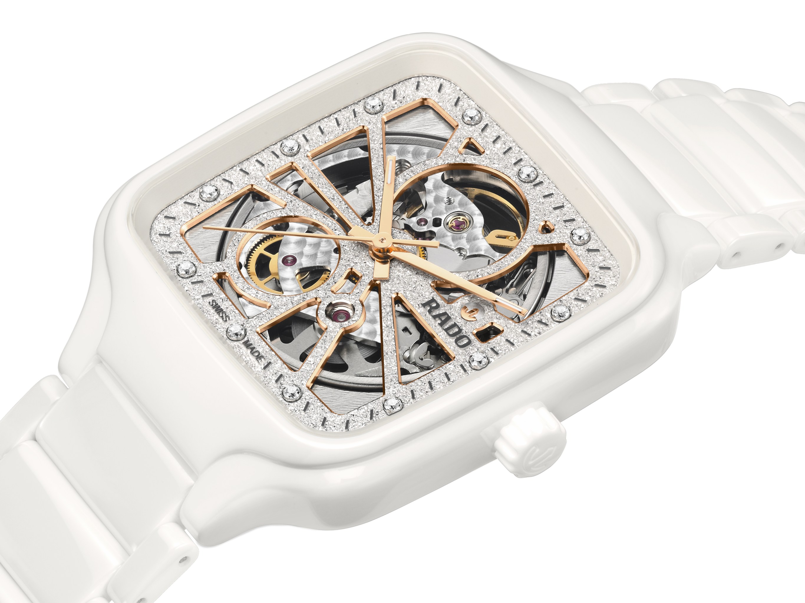Rado - Horloge - True Square Automatic Open Heart - R27073722