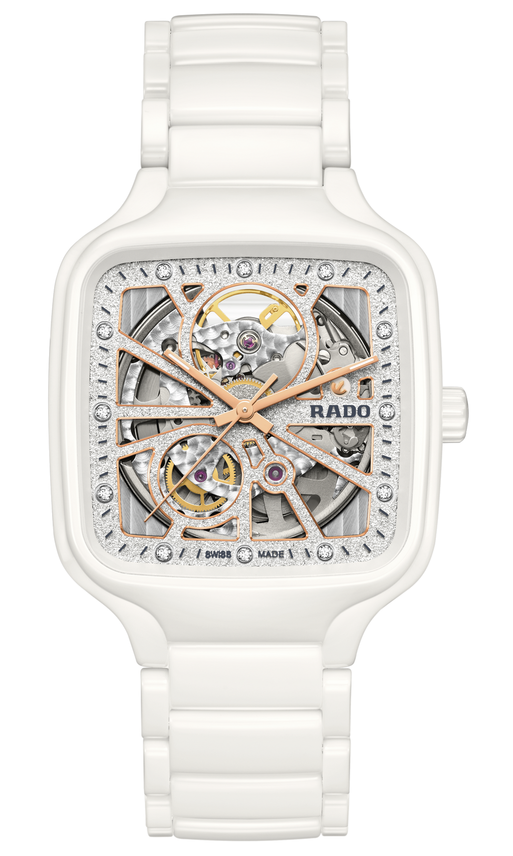 Rado - Horloge - True Square Automatic Open Heart - R27073722