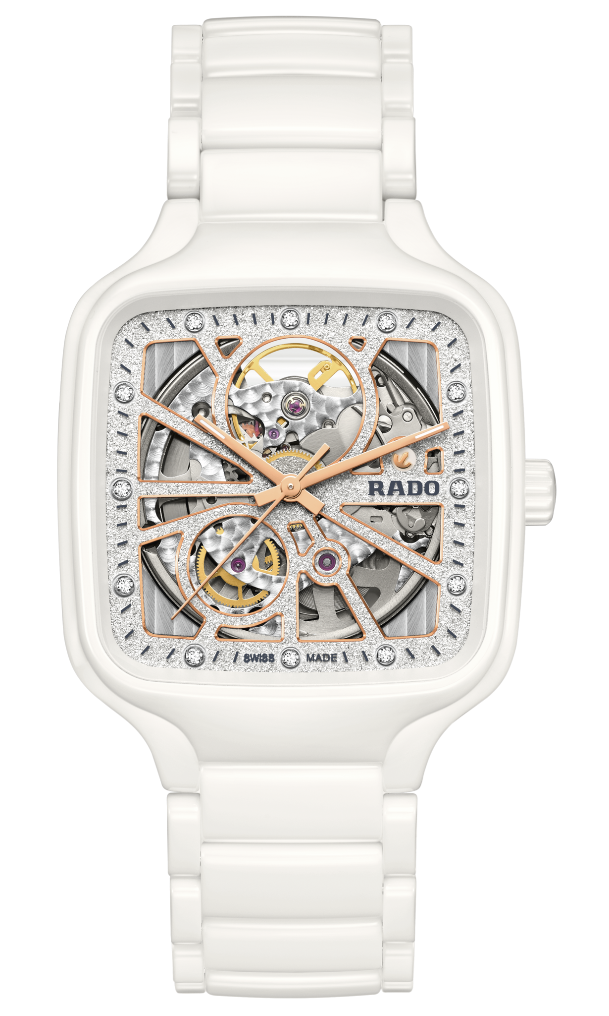 Rado - Horloge - True Square Automatic Open Heart - R27073722