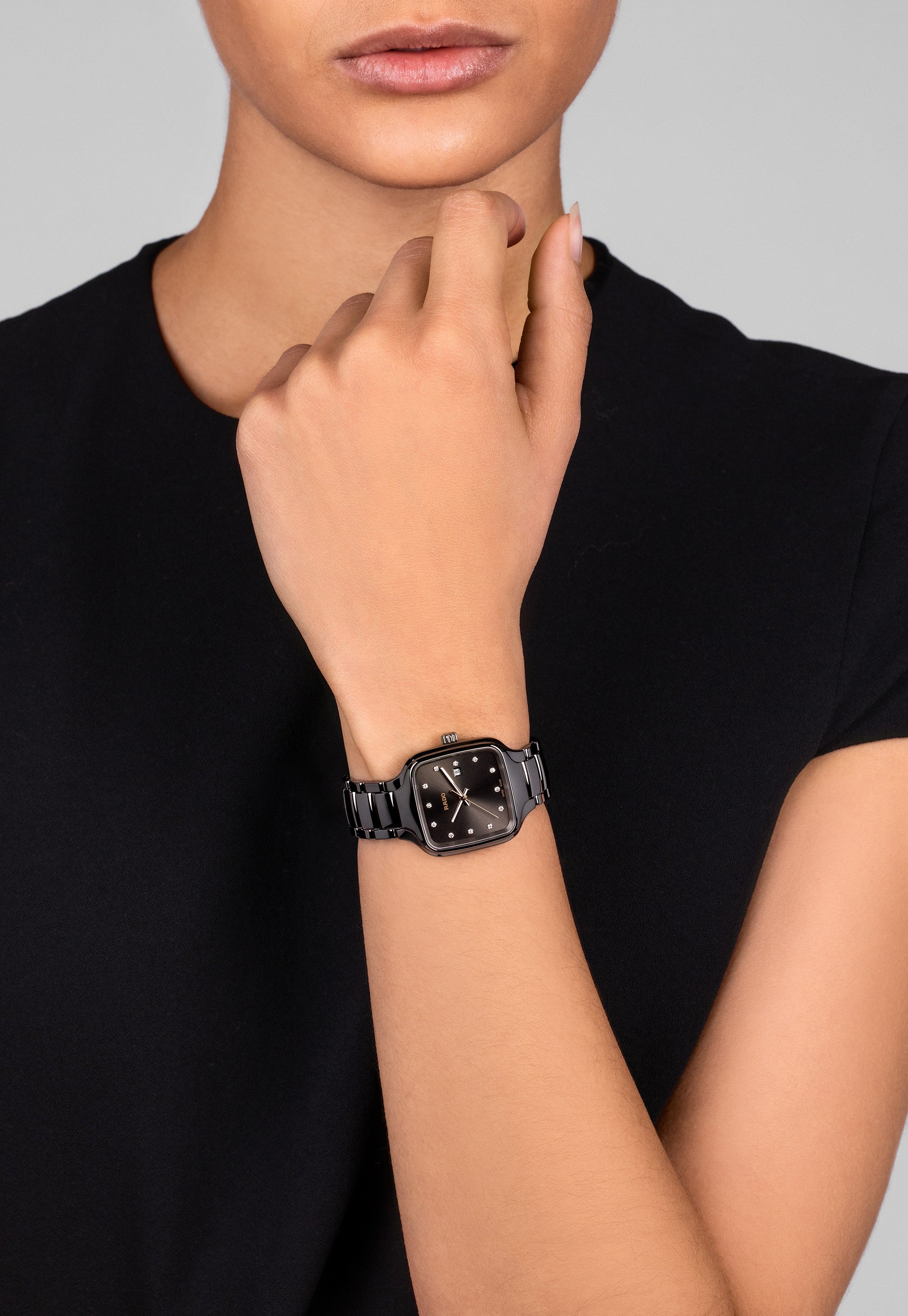 True Square Diamonds Woman - Rado - Roestvrij Staal - R27079702